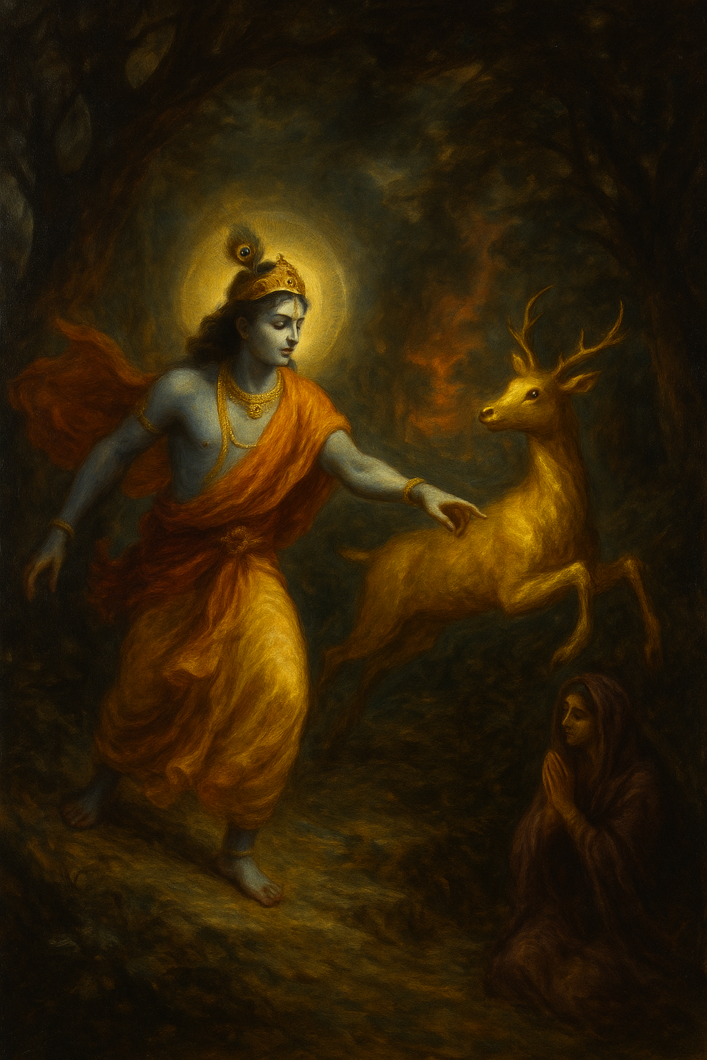 श्रीकृष्ण की मृगतृष्णा लीला की अनसुनी कहानी