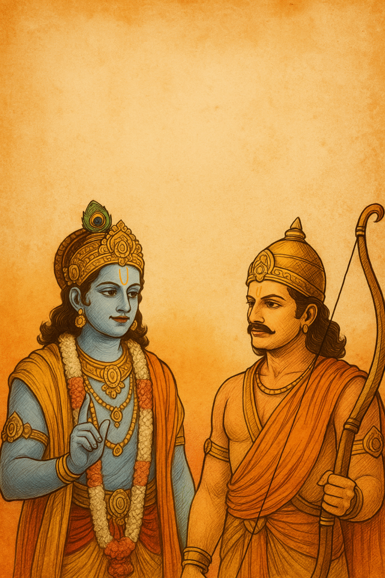 अर्जुन का पूर्व जन्म