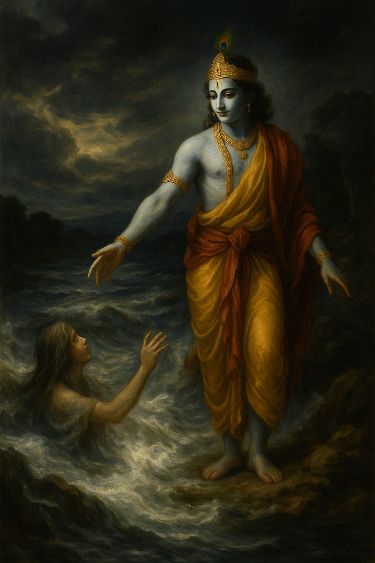 श्रीकृष्ण और कल्याणी नदी का रहस्य: एक चमत्कारी अनसुनी कथा