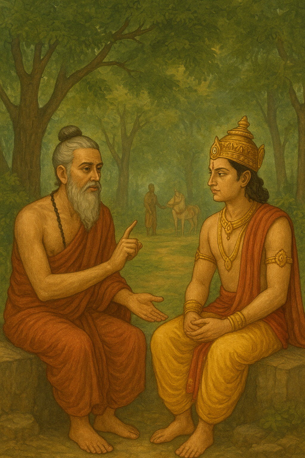 राजा जनक और याज्ञवल्क्य का संवाद