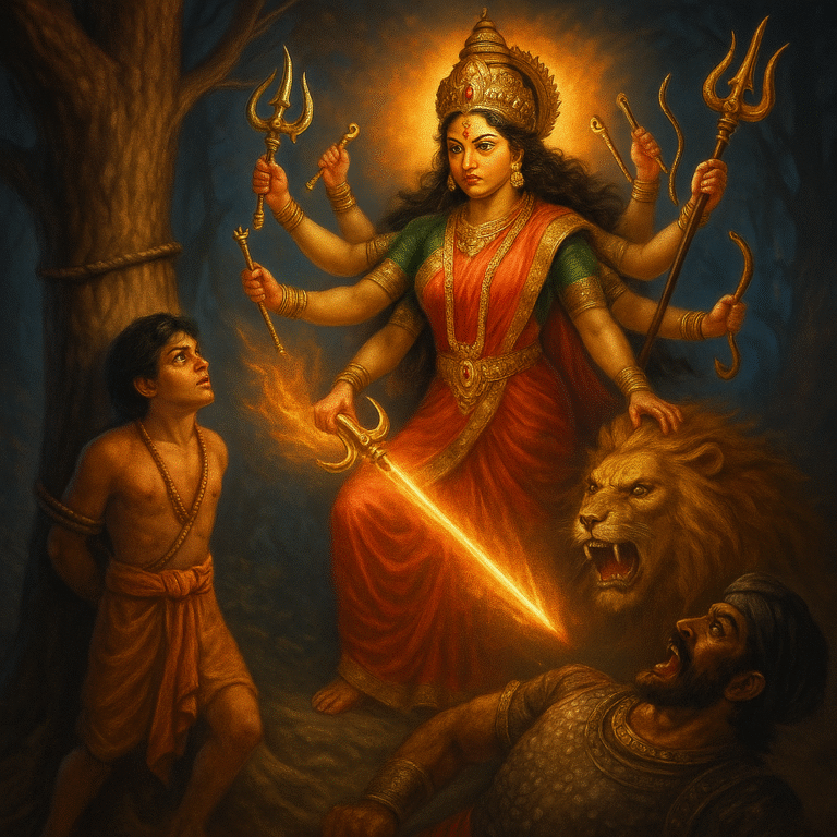 माँ दुर्गा का अदृश्य चमत्कार