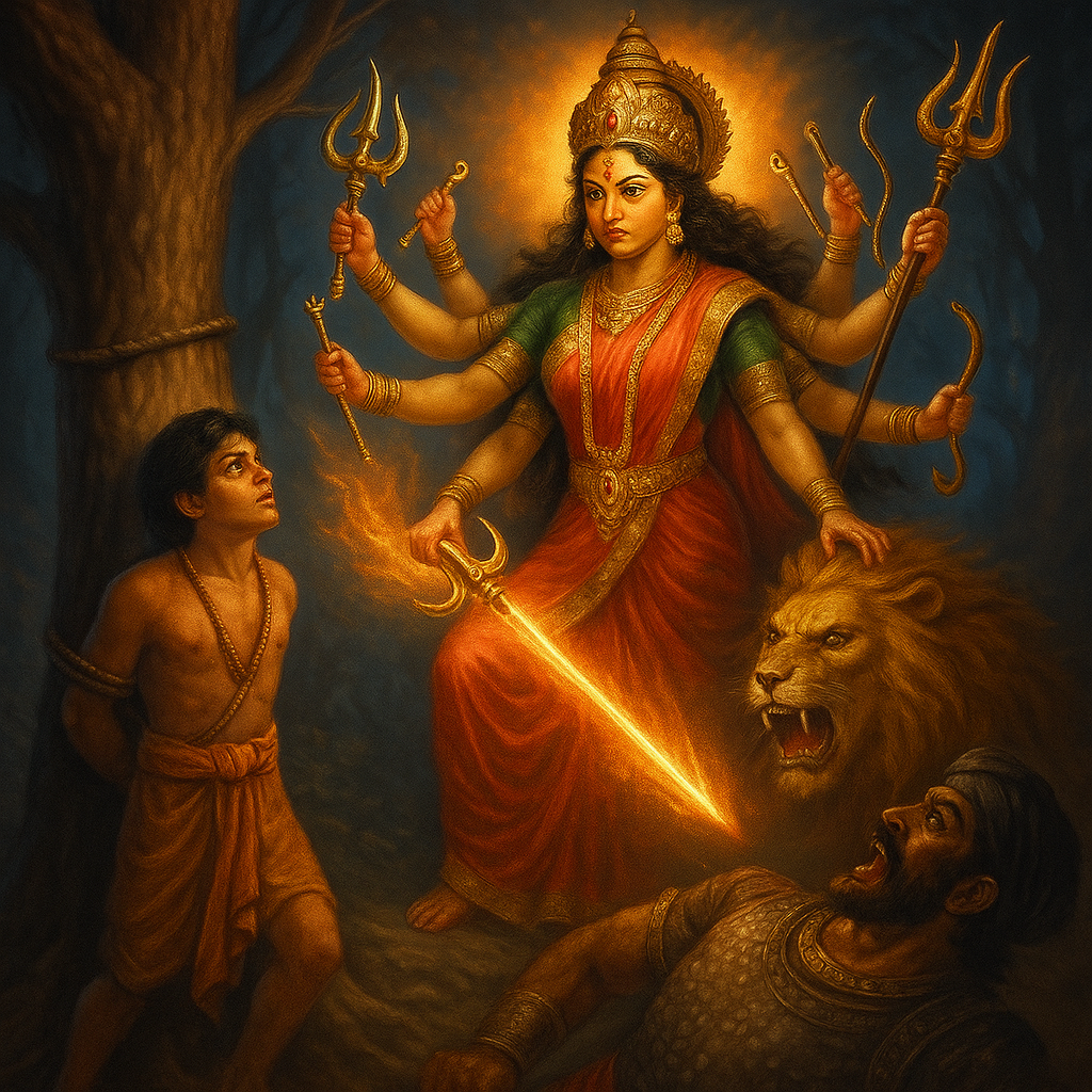 माँ दुर्गा का अदृश्य चमत्कार