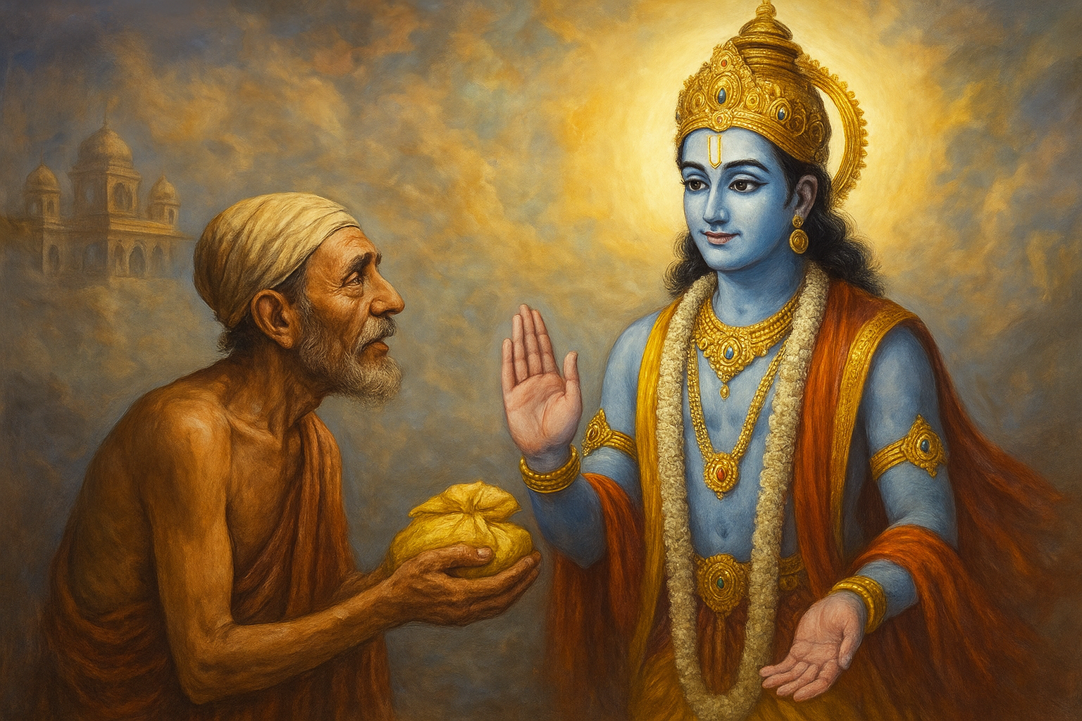 सुदामा और भगवान विष्णु की अनसुनी कथा