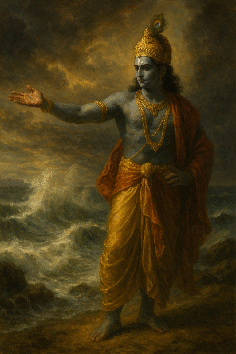 श्रीकृष्ण समुद्र चमत्कार