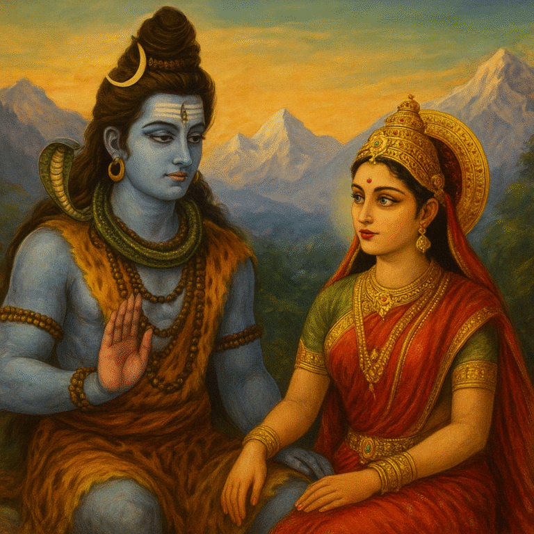 सती–पार्वती और भगवान शिव का मिलन