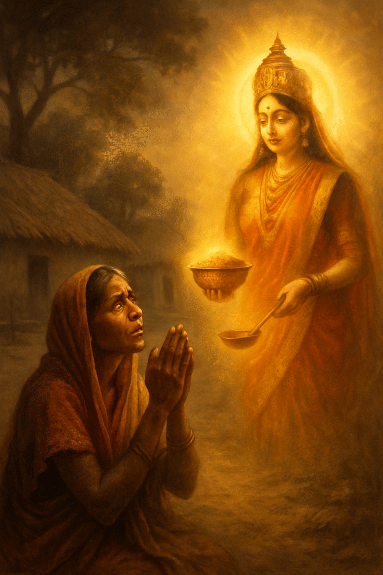 माँ अन्नपूर्णा का चमत्कार