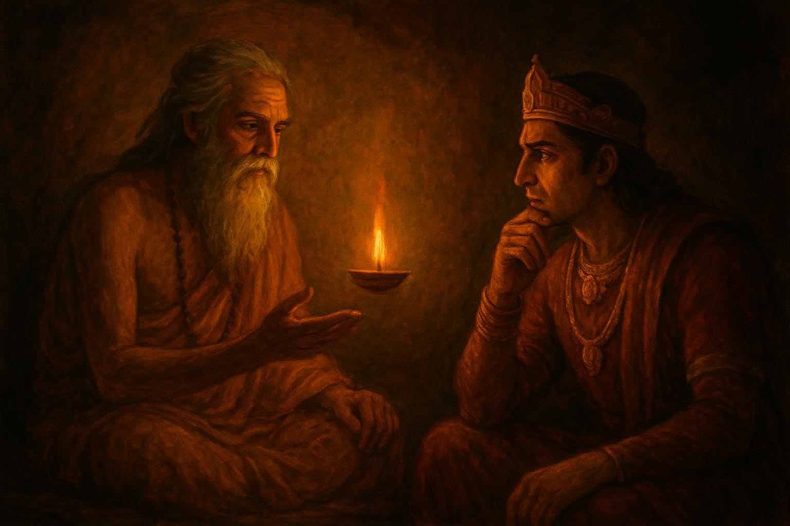 सत्य का दीपक और आत्मज्ञान