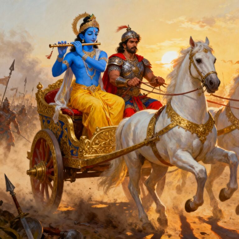 श्रीकृष्ण का कुरुक्षेत्र उपदेश